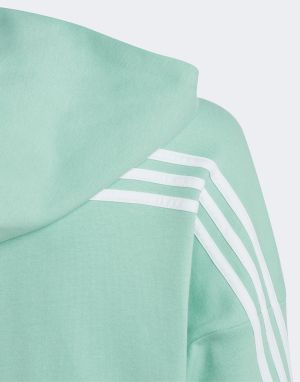 ADIDAS Future Icos 3-Stripes Full-Zip Hoodie Green