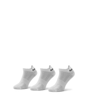 REEBOK 3-Packs One Series Training No Show Socks White