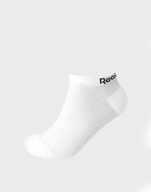 REEBOK 3-Packs Active Foundation Low-Cut Socks White