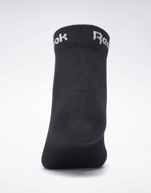 REEBOK 3-Packs Active Core Ankle Socks Black